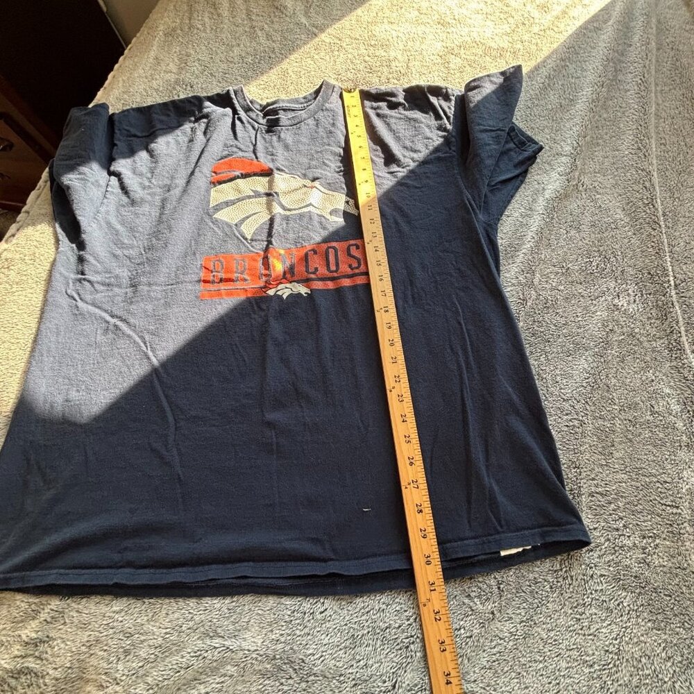 NFL Team Apparel Denver Broncos Men Shirt Size 3XL Football Graphic Print 18917x - Picture 5 of 8